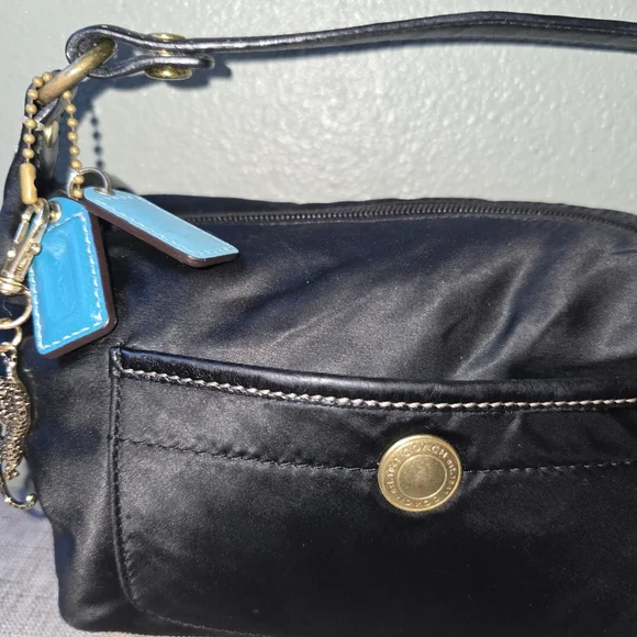 Vintage Coach Mini Hampton Bag Euc - Picture 2 of 5